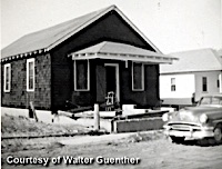 1960 Hurricane Donna Porch Damage